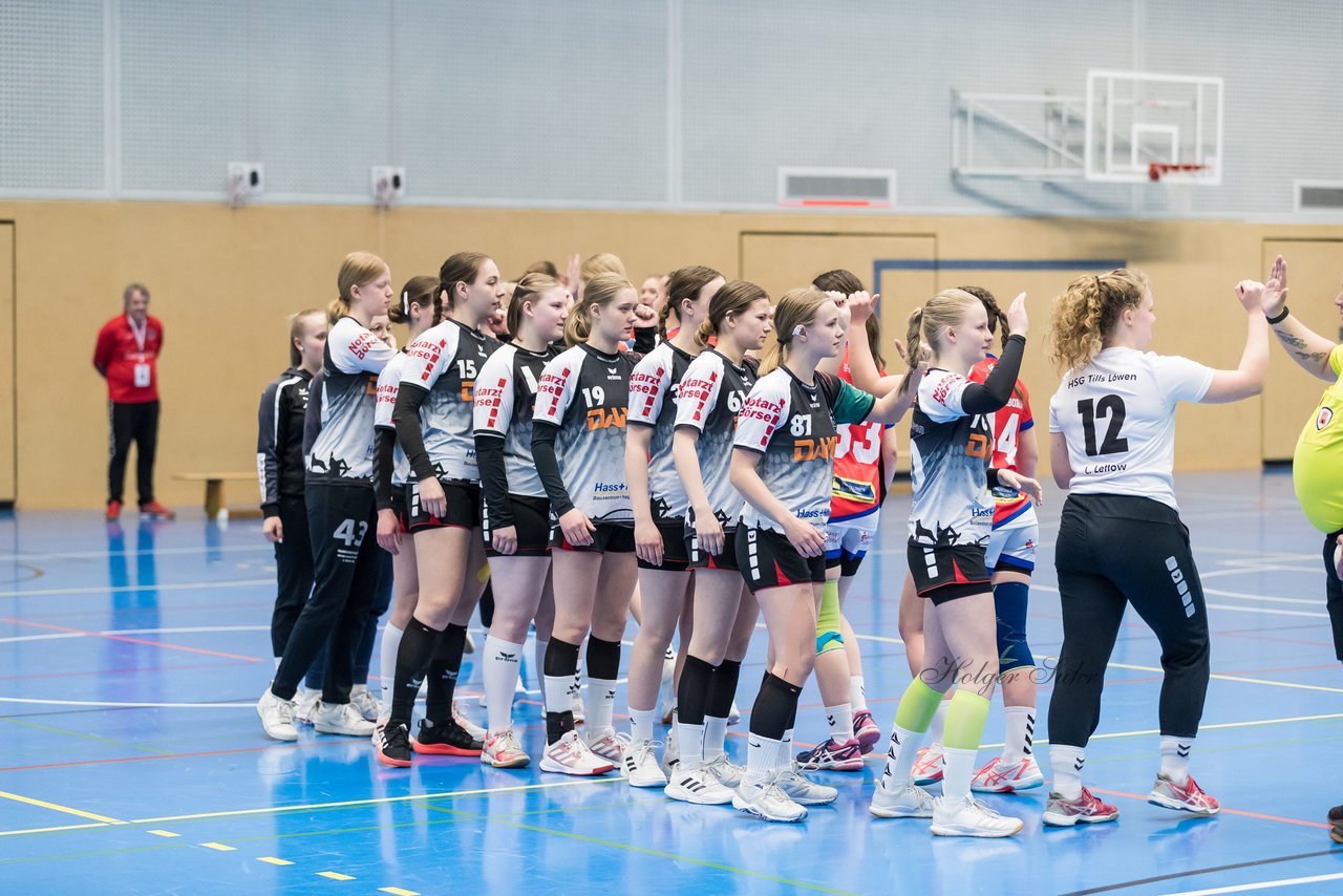 Bild 22 - wBJ HC Quickborn - HSG Tills Loew. : Ergebnis: 19:20